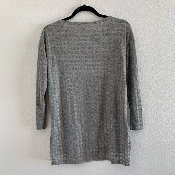 Zara Gray Silver Top - Picture 3 of 5